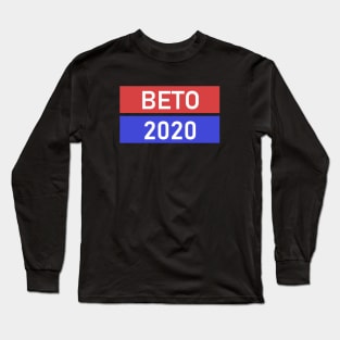 BETO 2020 Support Logo Long Sleeve T-Shirt